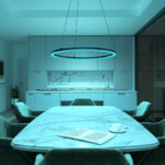 Artika Novato RGBW 28" 240V Pendant in Black - Image 5