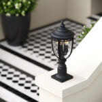 Feiss English Bridle 3 Light Exterior Pedestal Lantern - Image 5