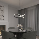 Artika Morgan Pendant LED Light in Black - Image 5