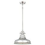 Quoizel Emery 1 Light Medium Pendant in Weathered Brass - Image 16