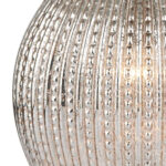 Sonia Brass & Silver Dual Table Lamp with Taupe Shade - Image 5