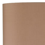 Madrid Antique Brass Floor Lamp with Faux Silk Shade - Image 5