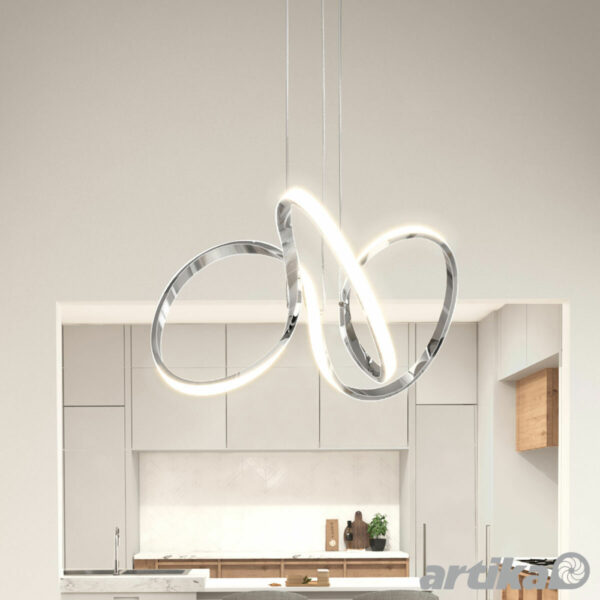 Artika Swirl LED Pendant Light