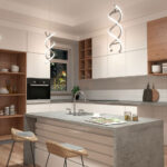 Artika DNA Single Light LED Pendant in Chrome - Image 2