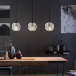 Eglo Ariscani 3 Smoked Glass Ball Light Pendant - Image 3