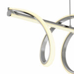 Artika Coda LED Pendant Light in Chrome - Image 5