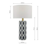 Weylin Ceramic Table Lamp - Image 2