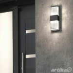 Artika Mazza Frosted Outdoor/Indoor LED Light in Black