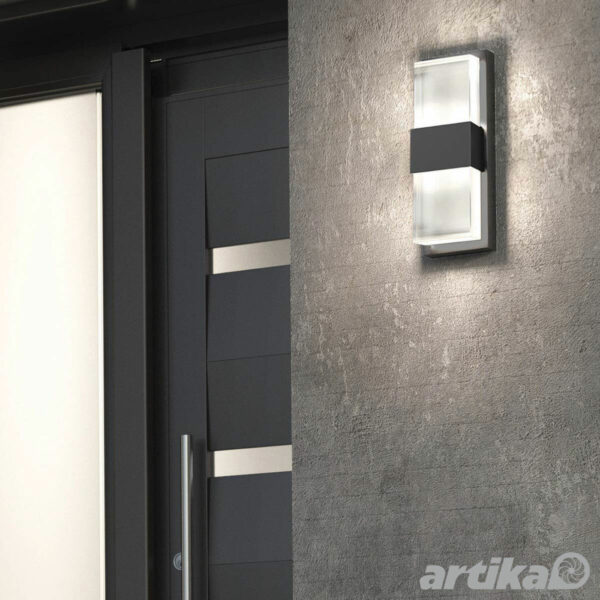 Artika Mazza Frosted Outdoor/Indoor LED Light in Black