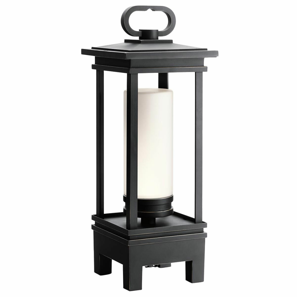 Kichler South Hope Portable Bluetooth Speaker Lantern - Rubbed Bronze