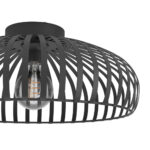 Eglo Mogano Ceiling Light in Black - 17" (43cm) - Image 4