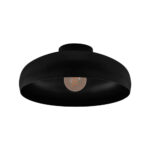 Eglo Mogano Ceiling Light in Black 16" (40cm)