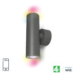 4lite WiZ Smart Outdoor Up Down Wall Light