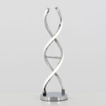 Artika Chrome Swirl LED Table Lamp - Image 5