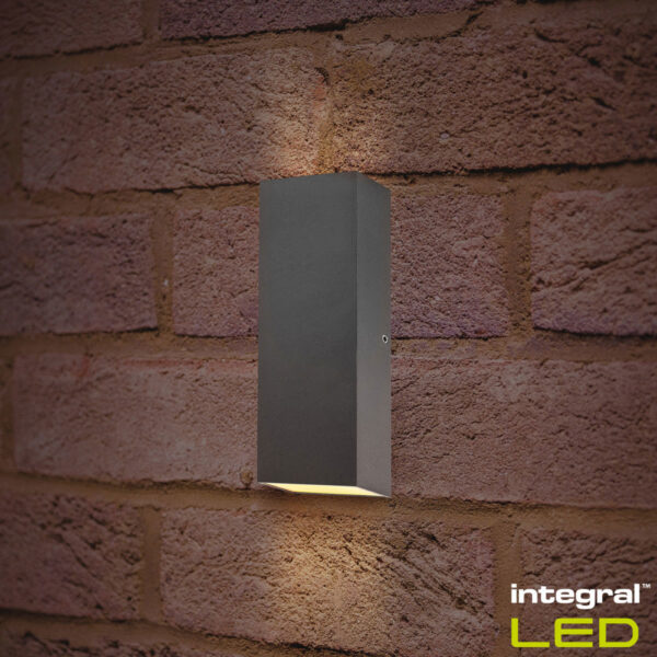 Integral Pablo Outdoor Wall Light, 2 Pack