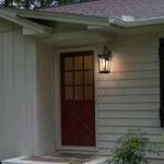 Lutec Traditional Outdoor Wall Lantern Light in Black - Image 3