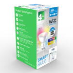 4lite WiZ Connected GU10 White Smart Bulbs 4 Pack - Image 5