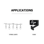 Feit 24 Pack Replacement Bulbs for Feit LED String Lights - Image 4