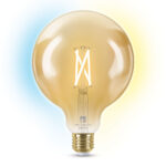 4lite WiZ Connected E27 Amber Filament Smart Bulbs 2 Pack - Image 2