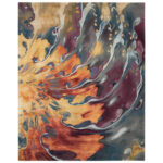 Prismatic Fiery Sensation Rug in 4 Sizes - Image 2