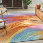 Prismatic Ombre Rug in 4 Sizes - Image 3