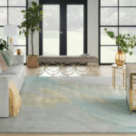 Prismatic Grey Seafoam Rug in 4 Sizes