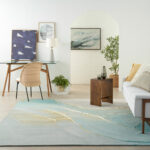 Prismatic Grey Seafoam Rug in 4 Sizes - Image 2