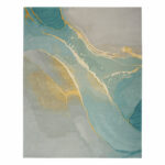 Prismatic Grey Seafoam Rug in 4 Sizes - Image 4