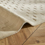Concept Looms Priory Ivory Squares Rug in 4 Sizes - Image 12