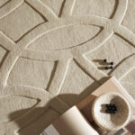 Concept Looms Priory Taupe Circles Rug in 4 Sizes - Image 9