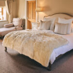 Bowron Sheepskin Area Rug 120 x 180cm in Stone - Image 7