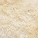 Bowron Sheepskin Area Rug 120 x 180cm in Stone - Image 10