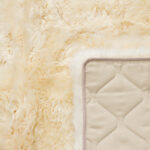 Bowron Sheepskin Area Rug 120 x 180cm in Stone - Image 19