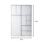 Gallery Broadheath Antique Rectangular Mirror, 81 x 122cm - Image 2