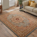 Concept Looms Grand Heritage GH101 Blue Rug, in 2 Sizes