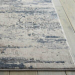 Rustic Textures Rustic Beige & Grey Rug in 3 Sizes - Image 3