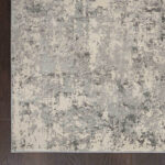 Rustic Textures Mottled Grey Rug in 3 Sizes - Image 3