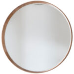 Gallery Keaton Oak Round Mirror, 100cm - Image 4