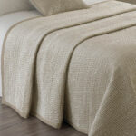 Brooklands Champagne Quilted Bedspread in 2 Sizes - Image 2