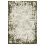 Kuza Border Green Rug, in 2 Sizes - Image 2