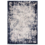 Kuza Border Navy Rug, in 2 Sizes - Image 2