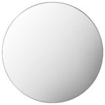 Gallery Hayle Champagne Round Mirror, 100cm - Image 4