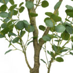 Artificial 6.5ft Eucalyptus Tree in French Crock Planter - Image 8