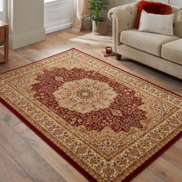 Concept Looms Grand Heritage GH101 Red Rug, in 2 Sizes