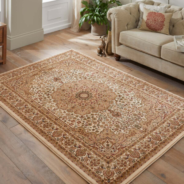 Concept Looms Grand Heritage GH101 Cream/Beige Rug, in 2 Sizes