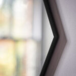 Gallery Bowie Black Octagon Mirror, 80cm - Image 3