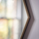 Gallery Bowie Champagne Octagon Mirror, 80cm - Image 3