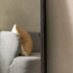 Gallery Kurva Black Leaner Mirror, 56.5 x 123cm - Image 2