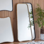 Gallery Kurva Gold Leaner Mirror, 56.5 x 123cm - Image 5