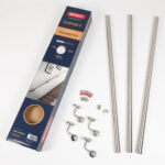 Rothley Stainless Steel Hand Rail Kit, 3.6m - available in 3 Finishes - Image 2